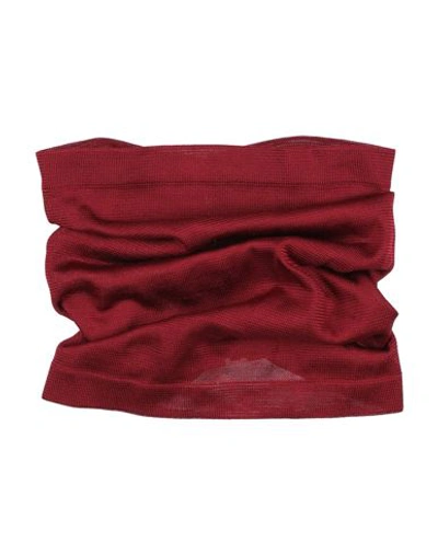 Shop Dunhill Man Scarf Rust Size - Mulberry Silk In Red
