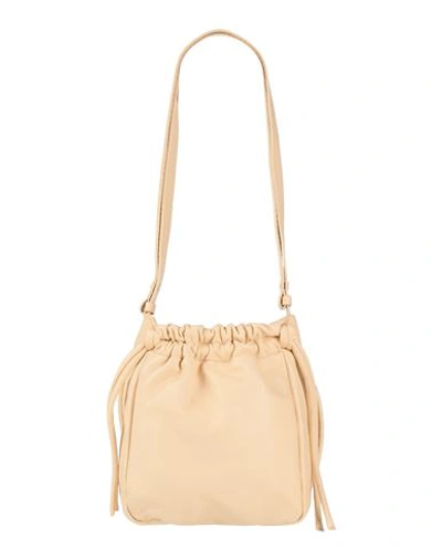 Shop Proenza Schouler Woman Shoulder Bag Sand Size - Soft Leather In Beige