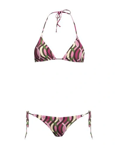 Shop Siyu Woman Bikini Pink Size 8 Polyamide, Elastane