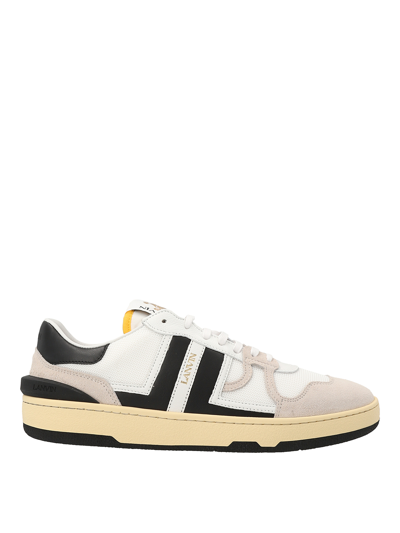 Shop Lanvin Clay Sneakers In Blanco