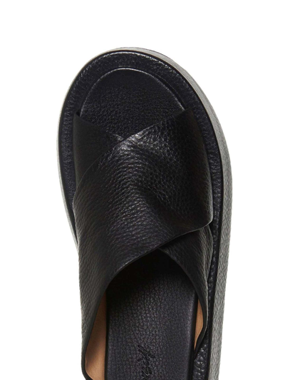 Shop Marsèll Platform Sandals In Black In Negro
