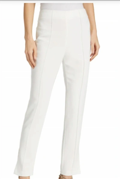 Shop Cinq À Sept Brianne Pant In Ivory In White