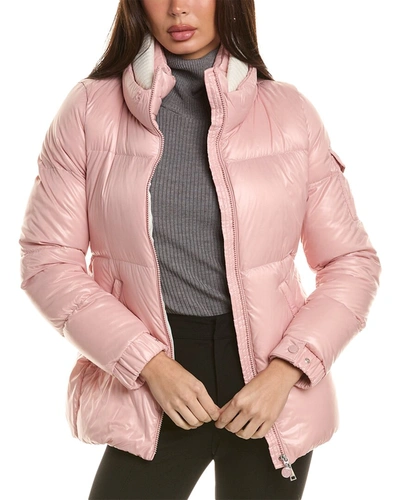 Shop Moncler Vistule Jacket In Pink
