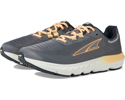 Shop Altra Women's Provision 7 Running Shoes In Grey/orange
