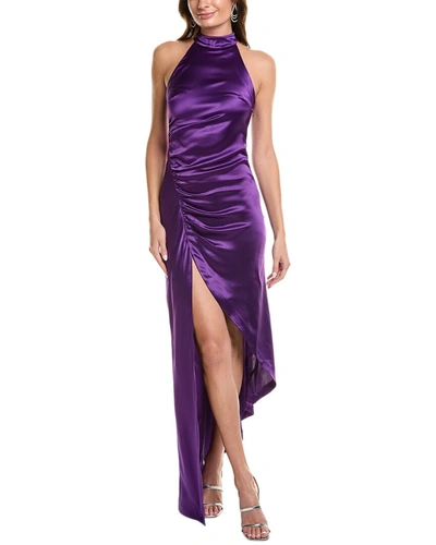 Shop Retroféte Sab Gown In Purple