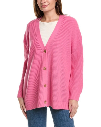 Shop Electric & Rose Everyday Regular Fit Cardigan In Pink