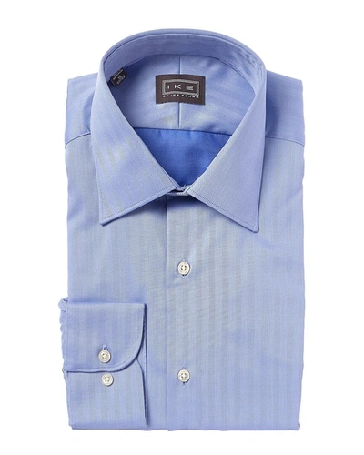 Shop Ike Behar Contemporary Fit Dress Shirt In Blue