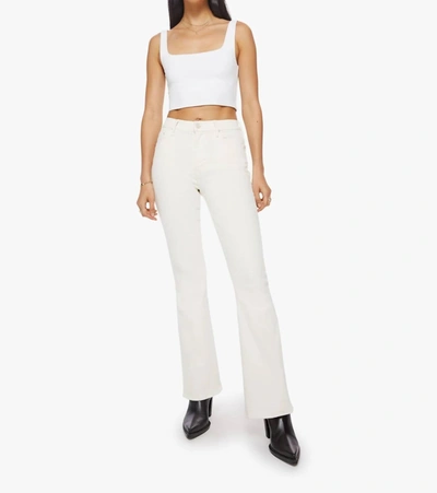 Shop Mother High Waisted Weekender Skimp Jean In Marshmellow In Multi