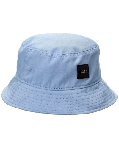 Shop Hugo Boss Saul Bucket Hat In Blue
