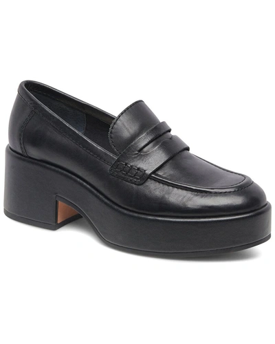 Shop Dolce Vita Yanni Leather Loafer In Black