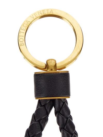 Bottega Veneta Loop Handle Braided Key Ring