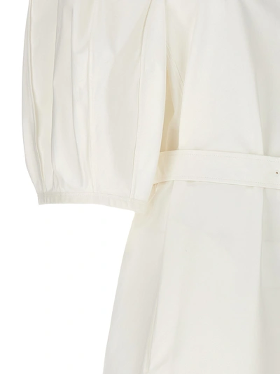 Shop Chloé Belt Dress At The Waist Dresses White