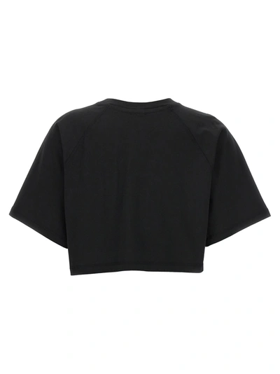 Shop Kenzo Cropped T-shirt Black