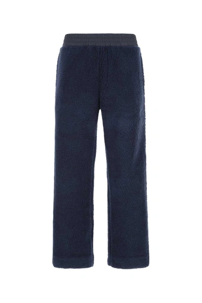 Shop Fendi Pants In Blue