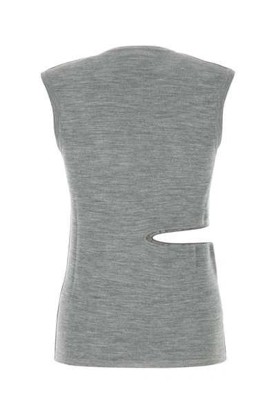Shop Fendi Shirts In Grey