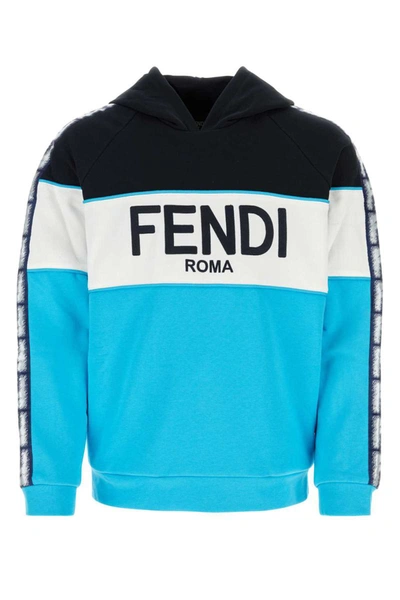Shop Fendi Sweatshirts In Multicoloured