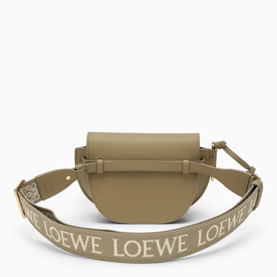 Shop Loewe Clay Green Gate Mini Cross-body Bag Women In Gray