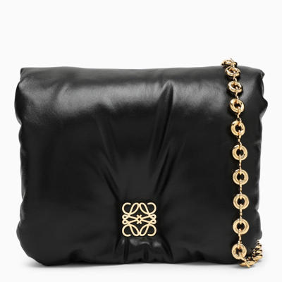 Shop Loewe Goya Black Padded Cross-body Bag Women