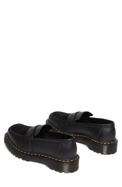 Dr. Martens' Penton Genuine Calf Hair Penny Loafer In Black
