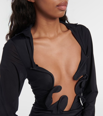 Shop Christopher Esber Venus Cutout Maxi Dress In Black