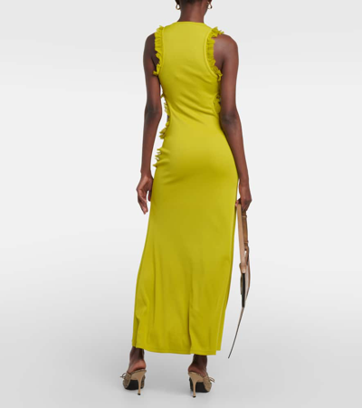Christopher Esber Carina Cutout Midi Dress In Green