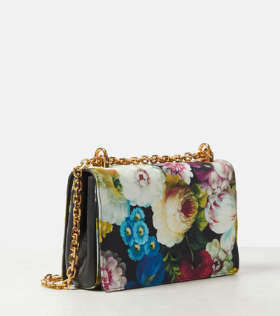 Shop Dolce & Gabbana Dg Girls Medium Charmeuse Shoulder Bag In Multicoloured