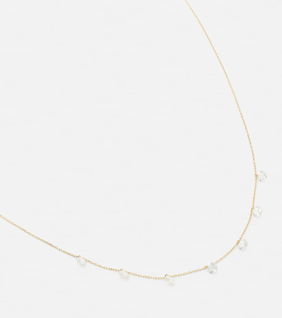 Shop Persée Danaé 18kt Gold Necklace With Diamonds