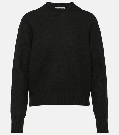 Shop Jil Sander Wool Sweater In Black