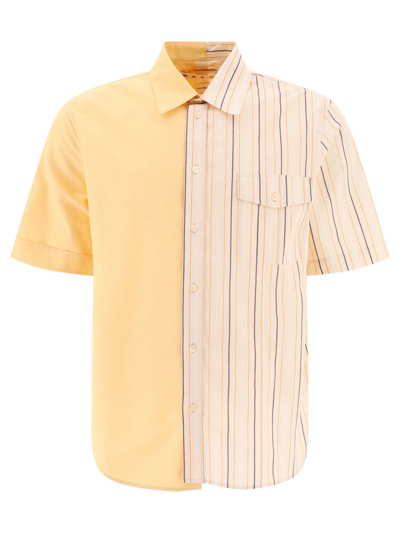Shop Marni Regular Fit Striped Shirt In Multi