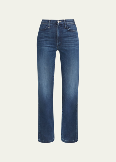 Shop Mother The Hustler Sidewinder Jeans In Tongue And Chic