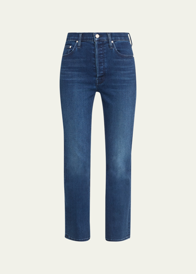 Shop Mother The Tripper Ankle Jeans In Taking Sha