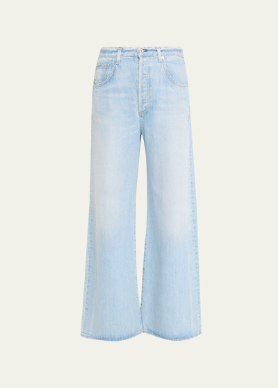 Shop Citizens Of Humanity Beverly Slouchy Bootcut Jeans In Alemayde Lt In