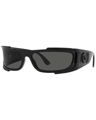 Shop Versace Men's Ve4446 67mm Sunglasses In Black