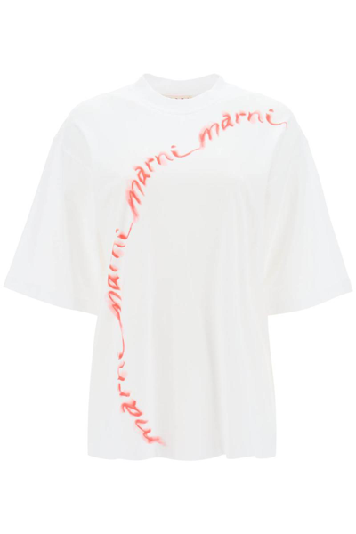 Shop Marni T-shirts & Tops In White