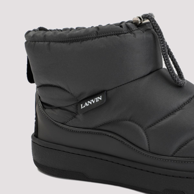 Shop Lanvin Curb Snow Boots Shoes In Green