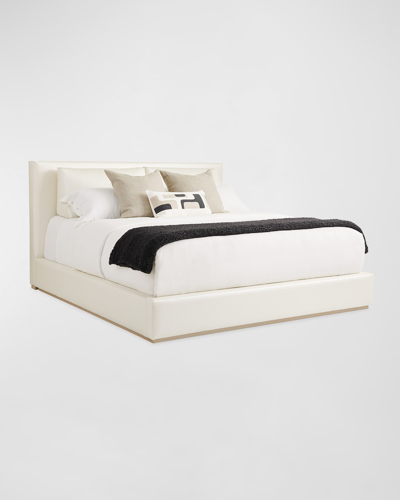 Shop Caracole The Boutique King Bed In Pearl
