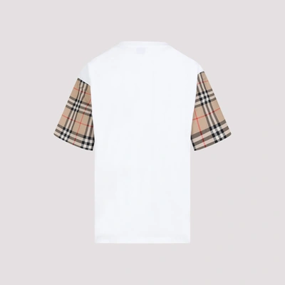 Shop Burberry Carrick T-shirt Tshirt In White