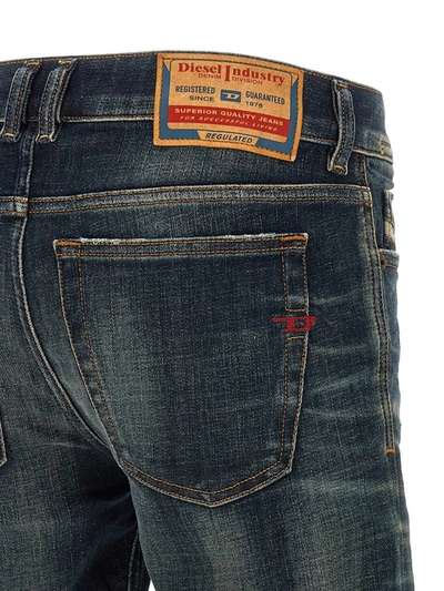 Shop Diesel '1979 Sleenker' Jeans In Blue