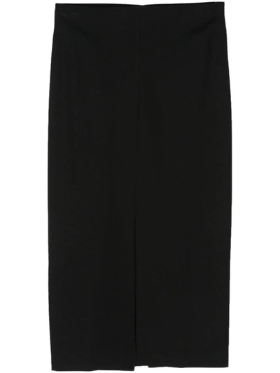 Shop Filippa K Jersey Pencil Skirt Clothing In Black