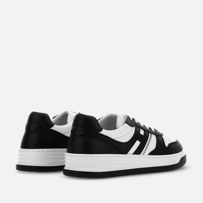 Shop Hogan Shoes In White/black