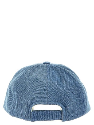 Shop Isabel Marant 'tyron' Cap In Blue