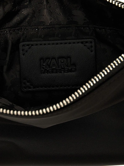 Shop Karl Lagerfeld 'ikonik 2.0' Clutch In Black
