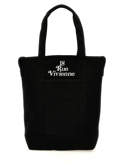 Shop Kenzo ' Utility By Verdy' Shopping Bag In White/black