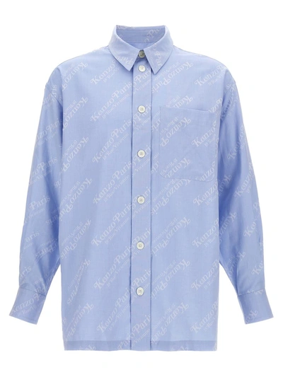 Shop Kenzo ' By Verdy' Shirt In Blue
