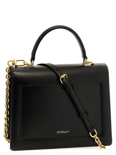 Shop Off-white 'jitney 2.8' Handbag In Black
