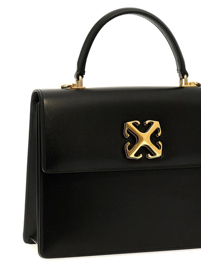 Shop Off-white 'jitney 2.8' Handbag In Black