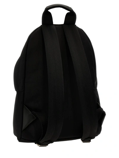 Shop Palm Angels 'monogram' Backpack In Black
