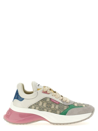 Shop Pinko 'ariel' Sneakers In Multicolor