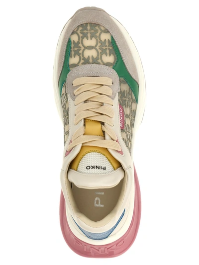 Shop Pinko 'ariel' Sneakers In Multicolor