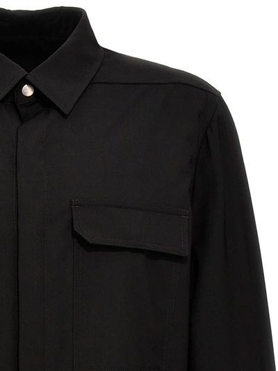 Shop Rick Owens 'outershirt' Shirt In Black